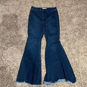 FREE PEOPLE flares size 30 short NEVER WORN